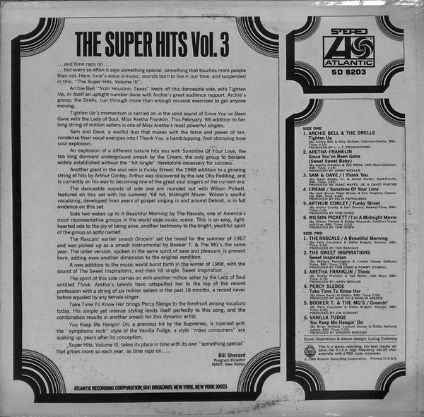 Various : The Super Hits, Vol. 3 (LP, Comp, CT )