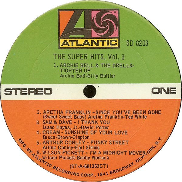 Various : The Super Hits, Vol. 3 (LP, Comp, CT )