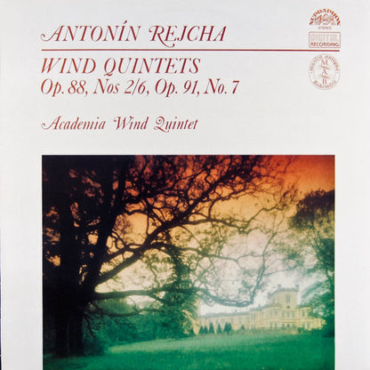 Anton Reicha : Academia Wind Quintet Prague : Wind Quintets Op. 88, Nos 2/6, Op. 91, No. 7 (LP)