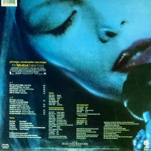 Dave Grusin : The Fabulous Baker Boys (Original Motion Picture Soundtrack) (LP, Album)