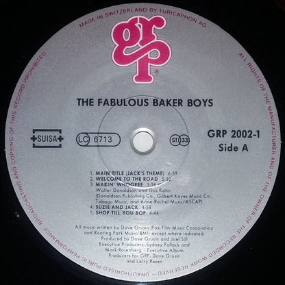 Dave Grusin : The Fabulous Baker Boys (Original Motion Picture Soundtrack) (LP, Album)