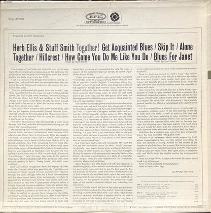 Herb Ellis & Stuff Smith : Together! (LP, Album, RE)