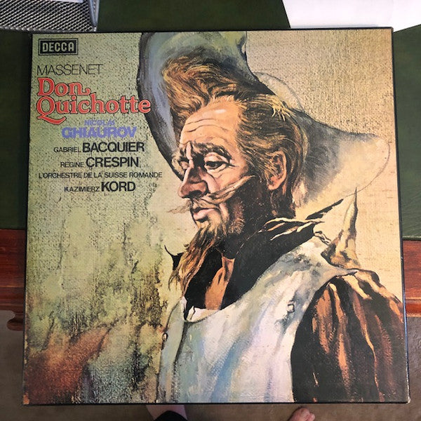 Jules Massenet, Nicolai Ghiaurov, Gabriel Bacquier, Régine Crespin, L'Orchestre De La Suisse Romande, Kazimierz Kord : Don Quichotte (3xLP + Box)