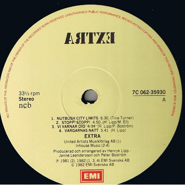 Extra (4) : Extra (LP, Album)