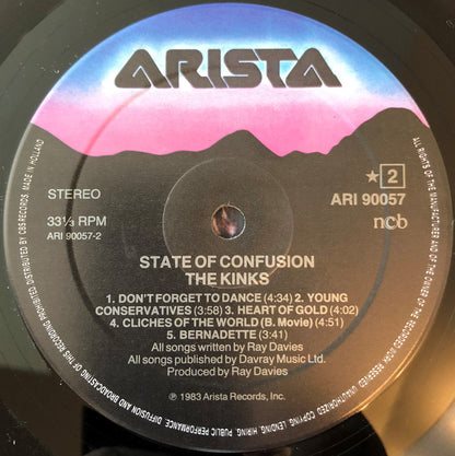 The Kinks : State Of Confusion (LP, Album)