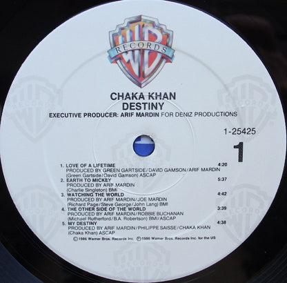 Chaka Khan : Destiny (LP, Album, SRC)