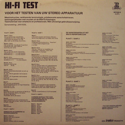 No Artist : Hi-Fi Test (2xLP)