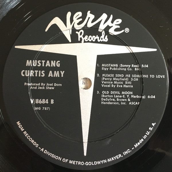 Curtis Amy : Mustang (LP, Album, Mono)