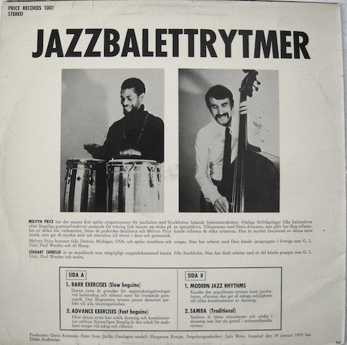 Melvyn Price : Jazzbalettrytmer (LP)