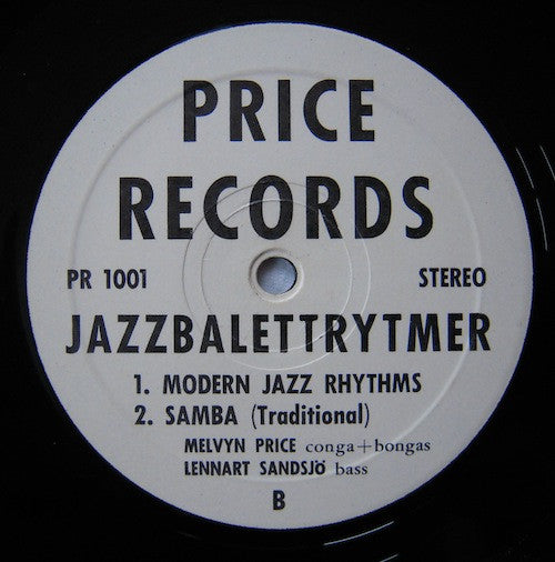 Melvyn Price : Jazzbalettrytmer (LP)