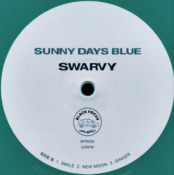 Swarvy : Sunny Days Blue (LP, Ltd, Gre)