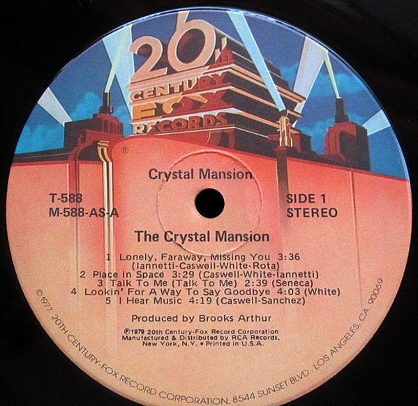 Crystal Mansion : Tickets (LP, Album)