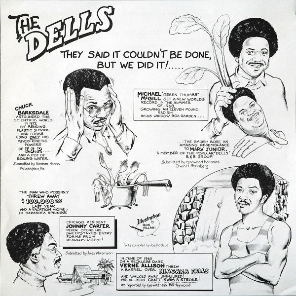 The Dells : They Said It Couldn't Be Done, But We Did It! (LP, Album, Pit)