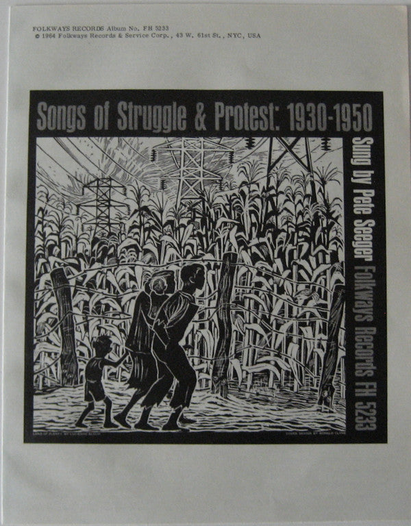 Pete Seeger : Songs Of Struggle & Protest: 1930-1950 (LP, Comp)