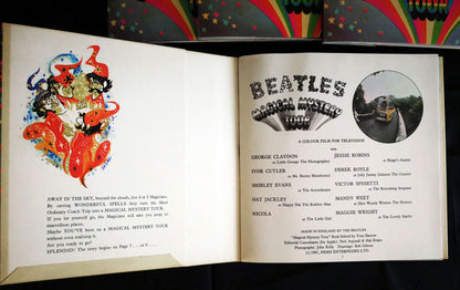 The Beatles : Magical Mystery Tour (2x7", EP, Dif)