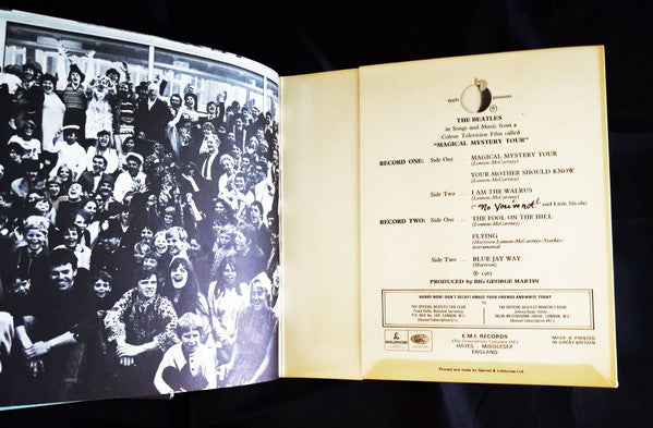 The Beatles : Magical Mystery Tour (2x7", EP, Dif)