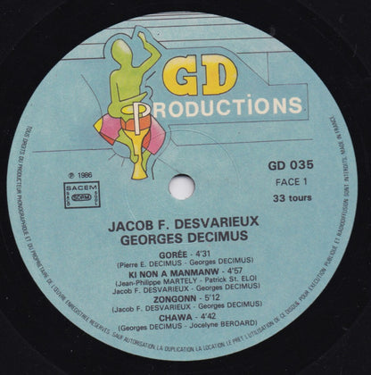 Jacob Desvarieux / Georges Decimus : Jacob F. Desvarieux / Georges Decimus (LP)