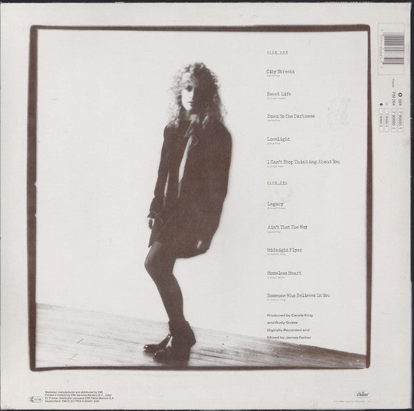 Carole King : City Streets (LP, Album)