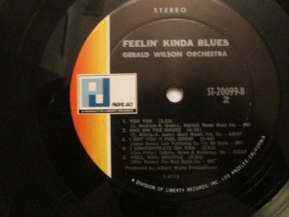 Gerald Wilson Orchestra : Feelin' Kinda Blues (LP, Album)