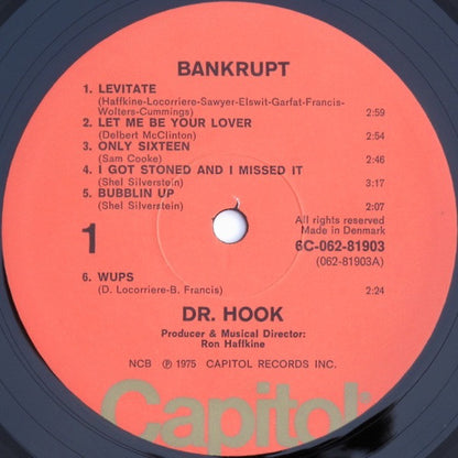 Dr. Hook : Bankrupt (LP, Album)