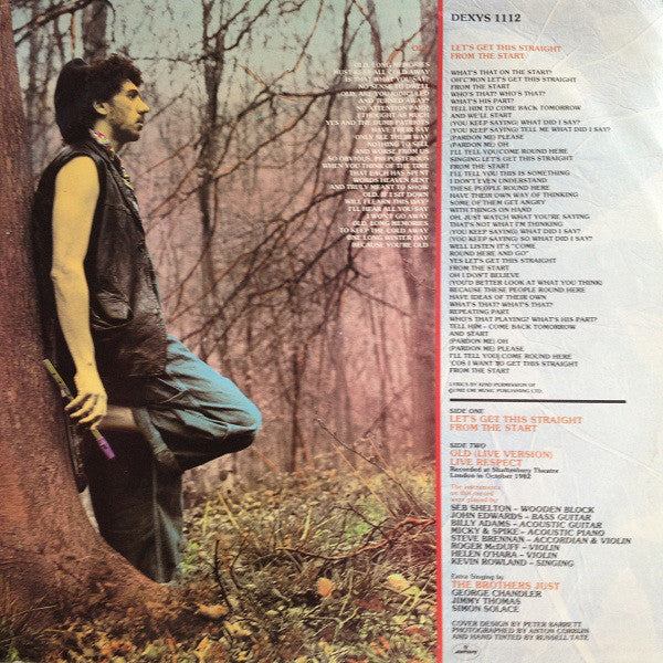 Kevin Rowland & Dexys Midnight Runners : Let's Get This Straight From The Start / Old (12")