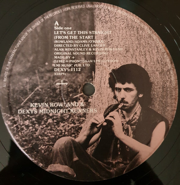 Kevin Rowland & Dexys Midnight Runners : Let's Get This Straight From The Start / Old (12")