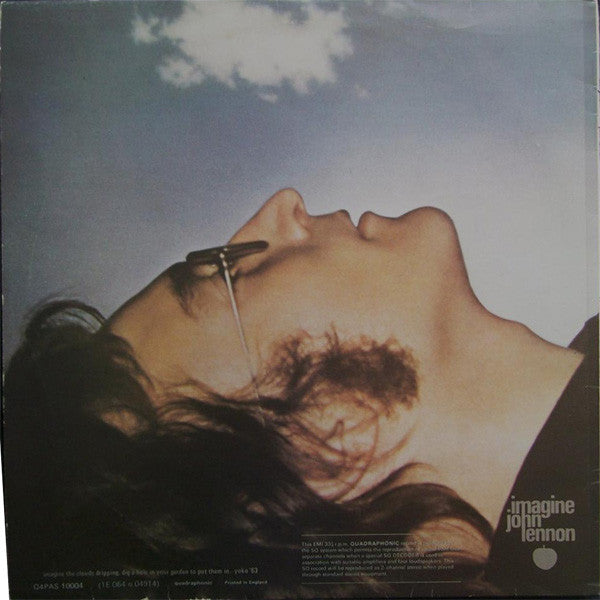 John Lennon : Imagine (LP, Album, Quad, RE)