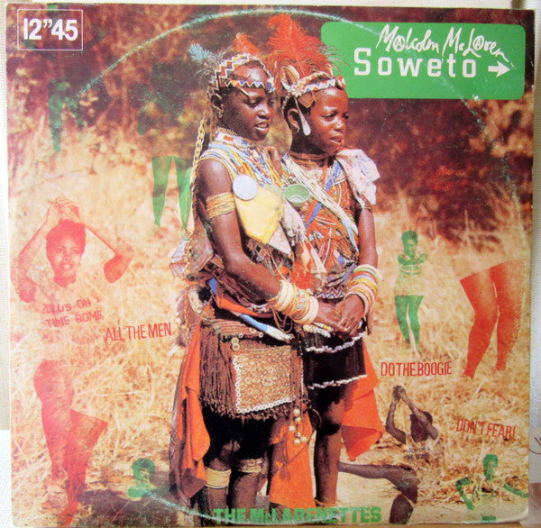 Malcolm McLaren With The McLarenettes : Soweto (12", EP)