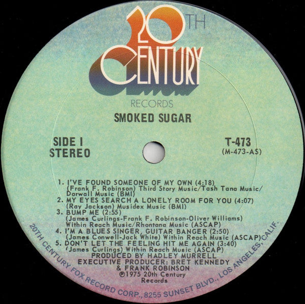 Smoked Sugar : Smoked Sugar (LP, Album)