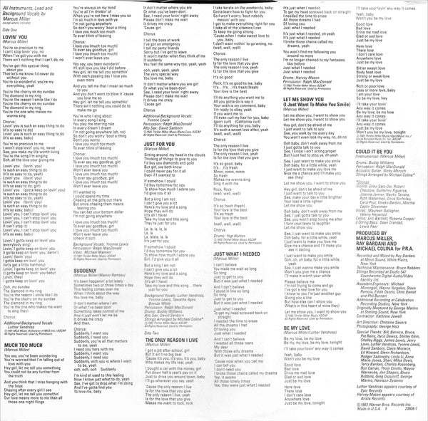 Marcus Miller : Suddenly (LP, Album)