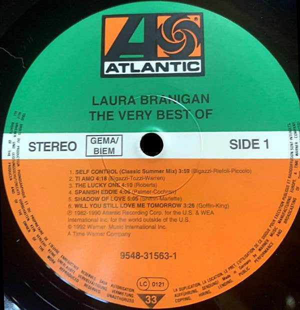 Laura Branigan : The Very Best Of (LP, Comp)