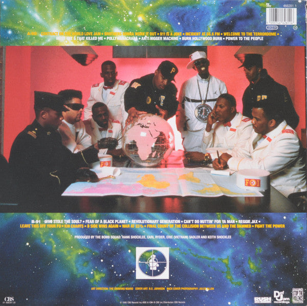 Public Enemy : Fear Of A Black Planet (LP, Album)