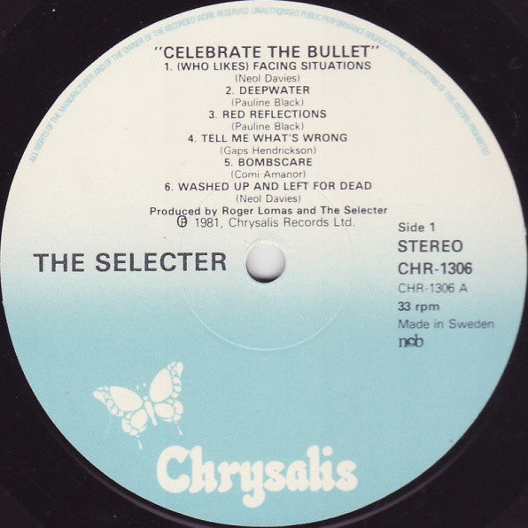 The Selecter : Celebrate The Bullet (LP, Album)