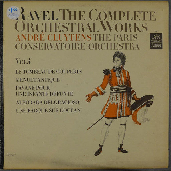 Maurice Ravel : Ravel: The Complete Orchestral Works, Vol. 4 (LP, Mono)