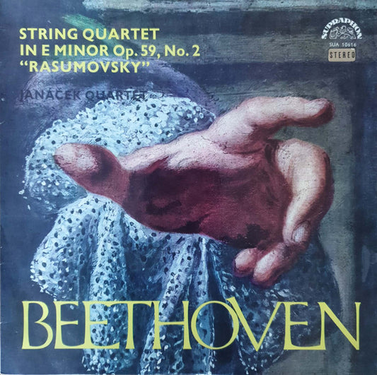 Ludwig van Beethoven, Janáček Quartet : String Quartet In E Minor Op. 59, No. 2 “Rasumovsky” (LP, RP, Blu)