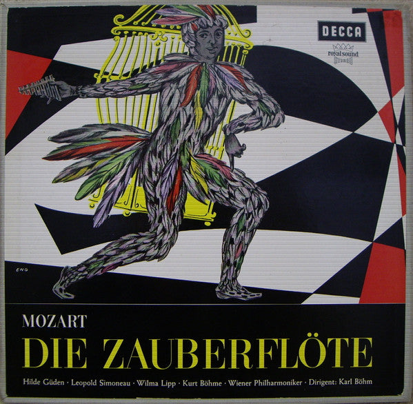 Wolfgang Amadeus Mozart, Hilde Güden • Leopold Simoneau • Wilma Lipp • Kurt Böhme • Wiener Philharmoniker • Karl Böhm : Die Zauberflöte (3xLP, RE + Box)