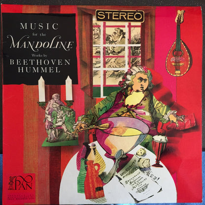 Ludwig van Beethoven, Johann Nepomuk Hummel : Music For The Mandoline - Works By Beethoven, Hummel (LP, Album)