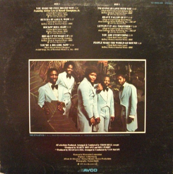 The Stylistics : The Best Of The Stylistics (LP, Comp, She)