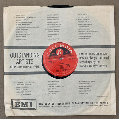 Carl Maria von Weber, Richard Wagner, Otto Nicolai, Felix Mendelssohn-Bartholdy - Herbert von Karajan, Berliner Philharmoniker : Overtures (LP)