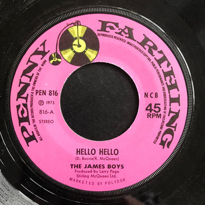 The James Boys (2) : Hello Hello (7")