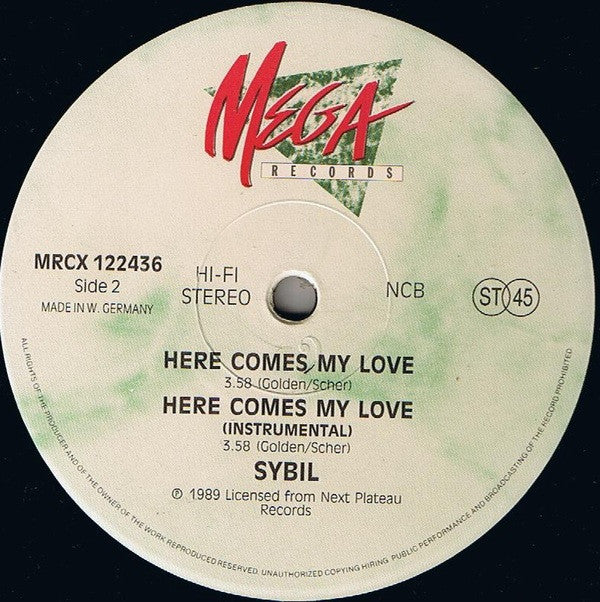 Sybil : Don't Make Me Over (12", Maxi)