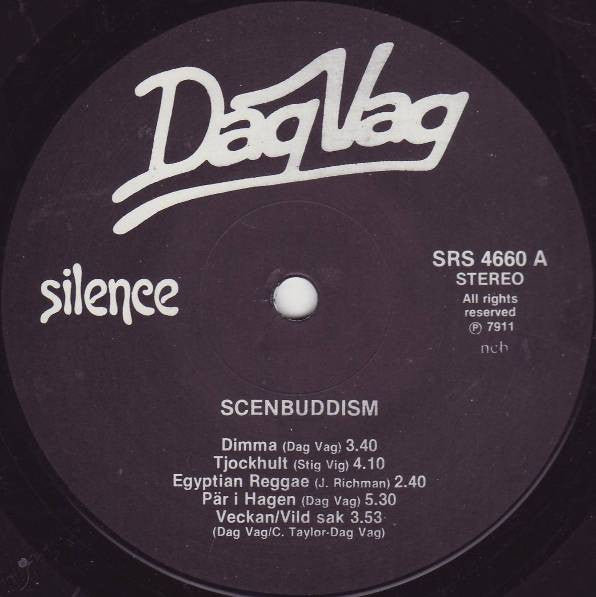 Dag Vag : Scenbuddism (LP, Album)