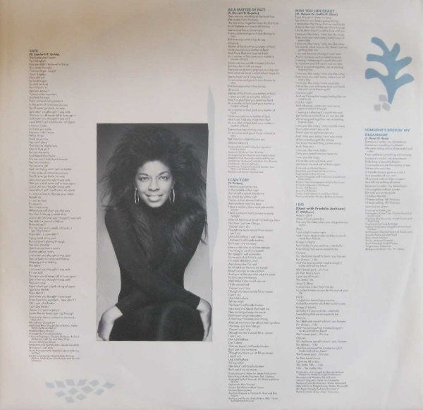 Natalie Cole : Good To Be Back (LP, Album)