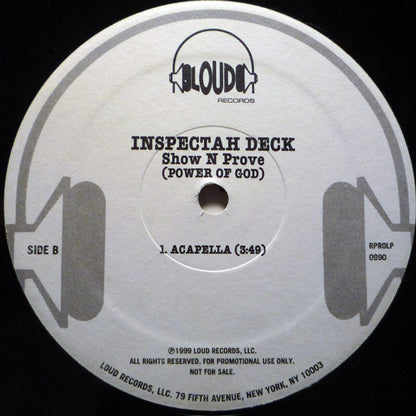 Inspectah Deck : Show N Prove (Power Of God) (12", Promo)