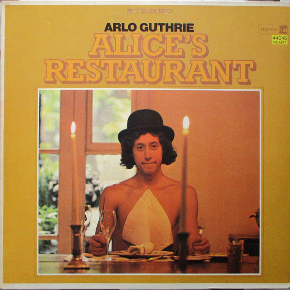 Arlo Guthrie : Alice's Restaurant (LP, Album, RE)