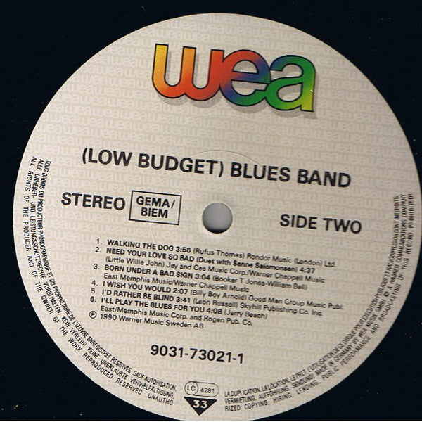 [Lowbudget] Blues Band : Vol II. (LP, Album)