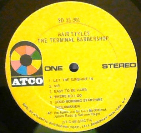 The Terminal Barbershop : Hair Styles (LP, Album)