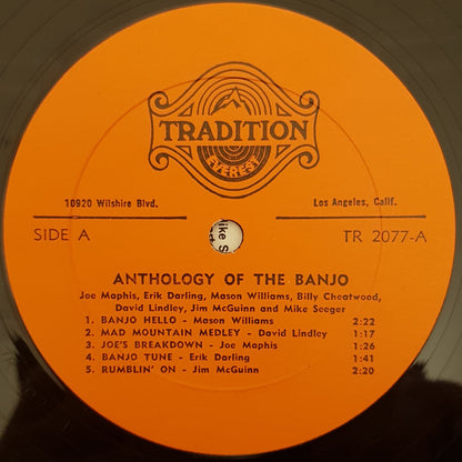 Various : Anthology Of The Banjo (LP, Comp, All)