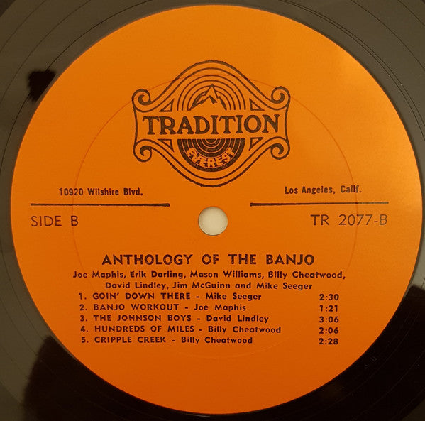 Various : Anthology Of The Banjo (LP, Comp, All)