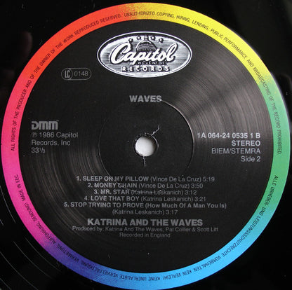 Katrina And The Waves : Waves (LP, Album)